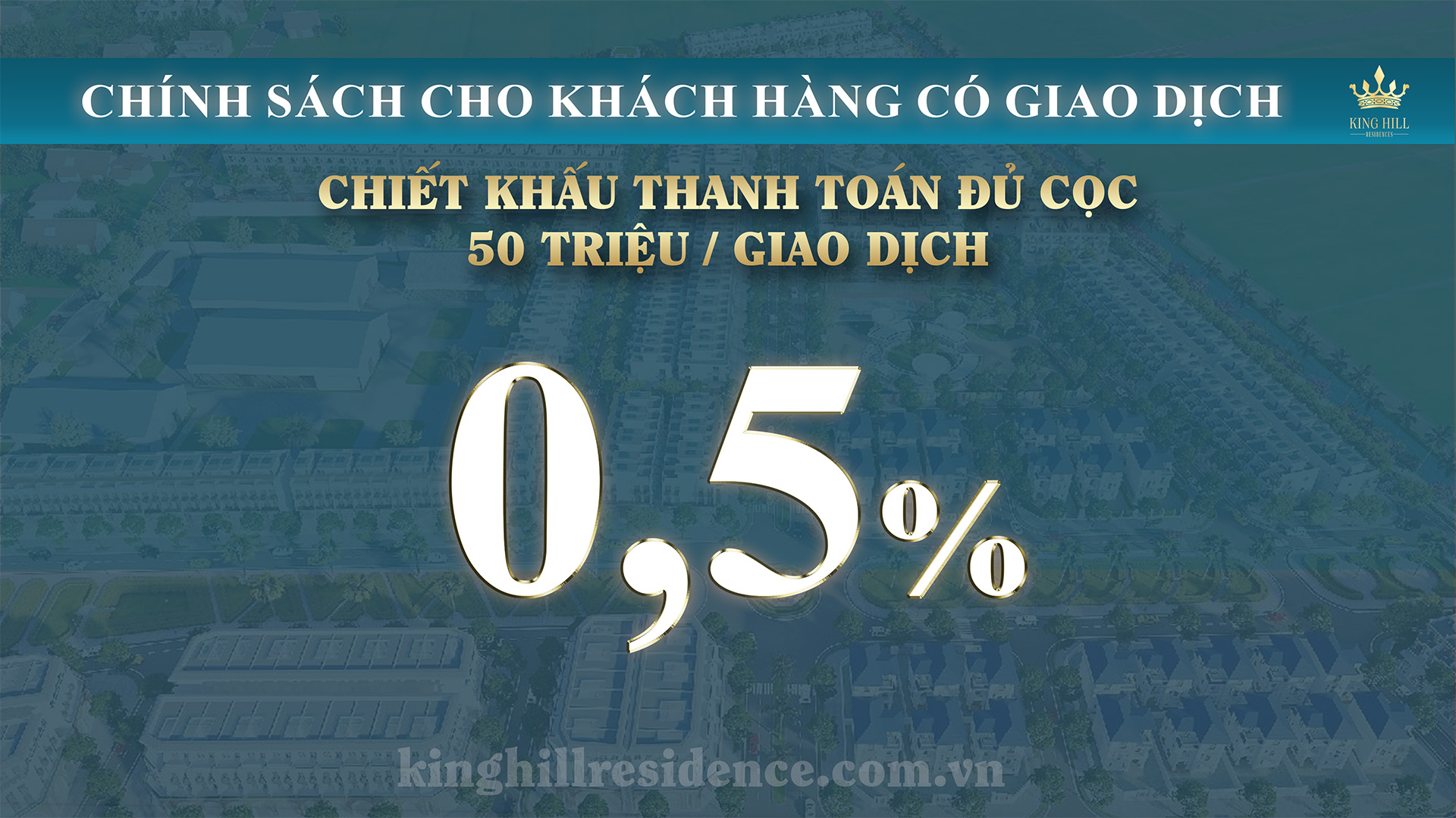 chính sách king hill residence bến lức