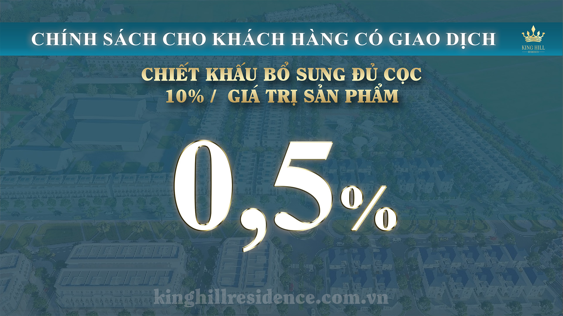 chính sách king hill residence bến lức