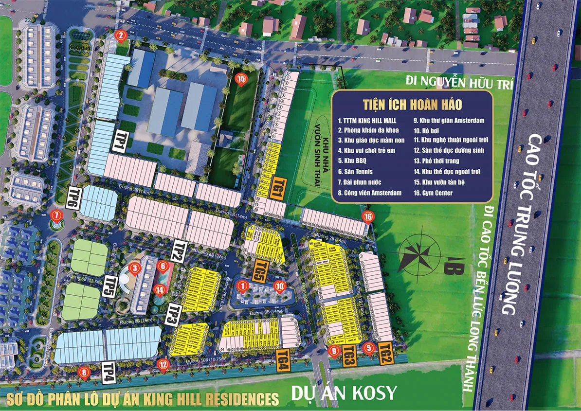 king hill bến lức đang trở thành tâm điểm săn lùng của thị trường bất động sản