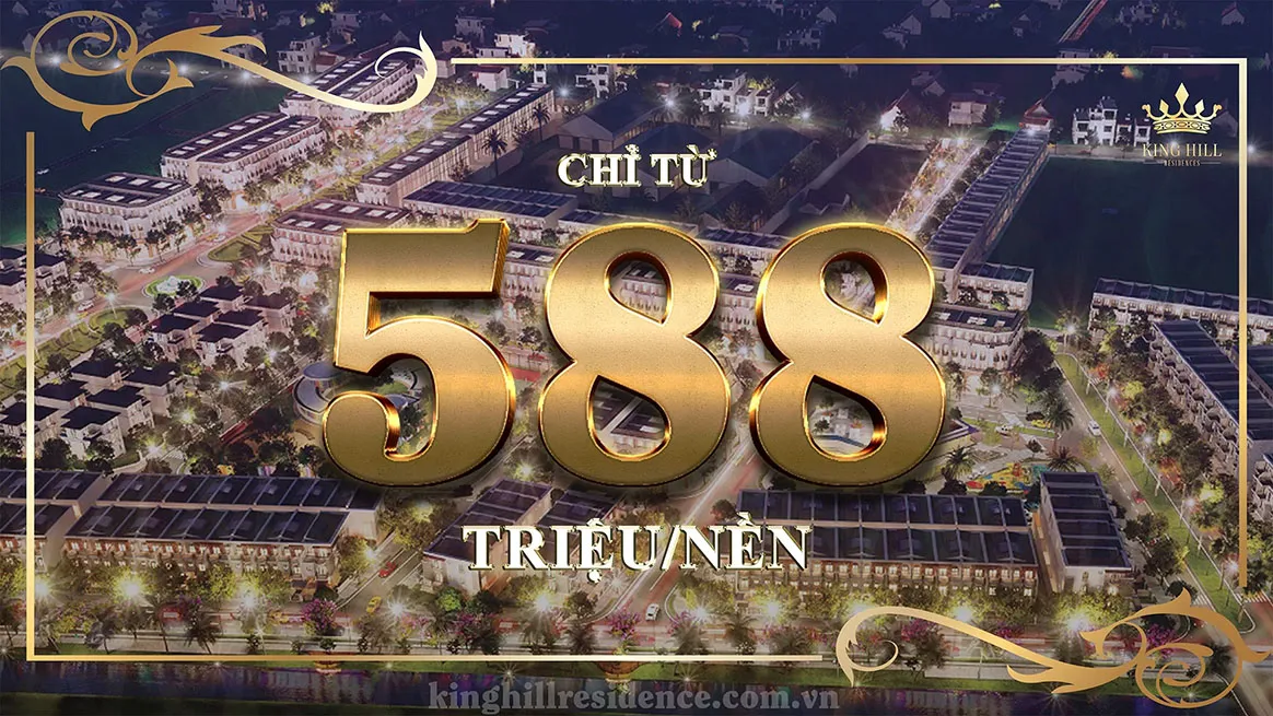 king hill residences bến lức long an dẫn đầu về vẻ đẹp thiết kế trong số các dự án bất động sản hiện nay